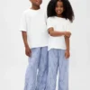 Gerecyclede flanellen pyjamabroek voor kinderen