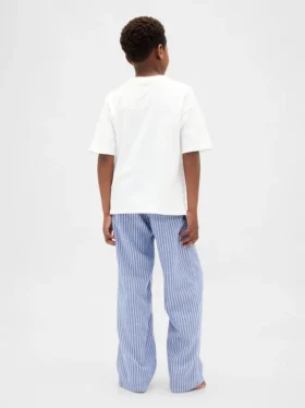 Gerecyclede flanellen pyjamabroek voor kinderen