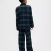 Gerecyclede flanellen pyjamaset voor kinderen
