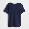 Gerecyclede Pointelle-pyjama-T-shirt voor kinderen