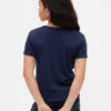 Gerecyclede Pointelle-pyjama-T-shirt voor kinderen