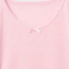 Gerecyclede Pointelle-pyjama-T-shirt voor kinderen