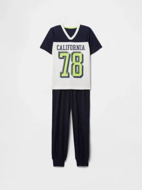 Gerecyclede pyjama-joggerset voor kinderen