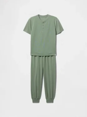 Gerecyclede pyjama-joggerset voor kinderen