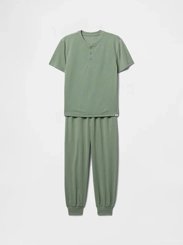 Gerecyclede pyjama-joggerset voor kinderen