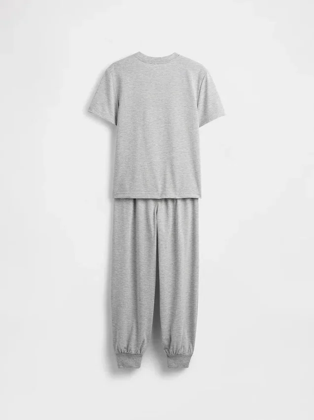 Gerecyclede pyjama-joggerset voor kinderen