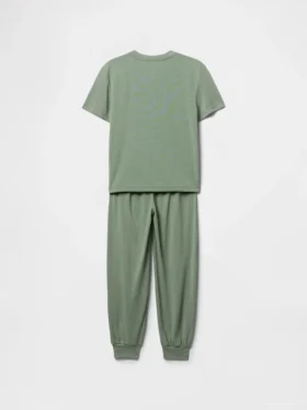 Gerecyclede pyjama-joggerset voor kinderen