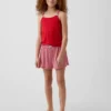 Gerecyclede pyjama-korte broek met ribboord voor kinderen
