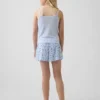 Gerecyclede pyjama-korte broek met ribboord voor kinderen