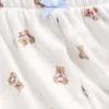 Gerecyclede pyjama-korte broek met ribboord voor kinderen