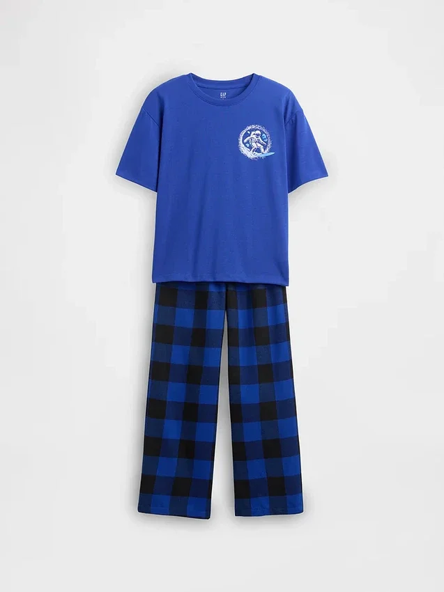 Gerecyclede pyjamaset voor kinderen