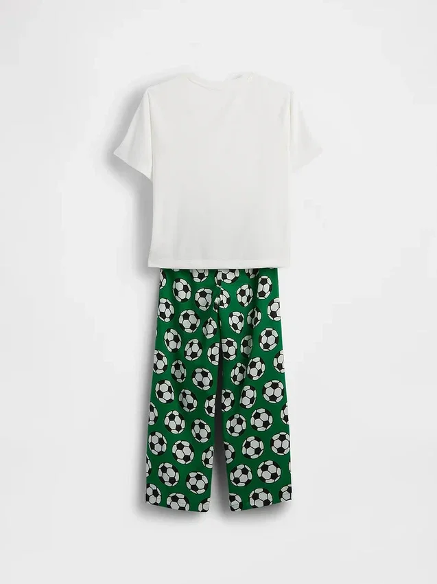 Gerecyclede pyjamaset voor kinderen