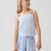 Gerecyclede ribgebreide pyjamashirt voor kinderen