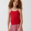 Gerecyclede ribgebreide pyjamashirt voor kinderen