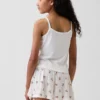 Gerecyclede ribgebreide pyjamashirt voor kinderen