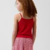 Gerecyclede ribgebreide pyjamashirt voor kinderen