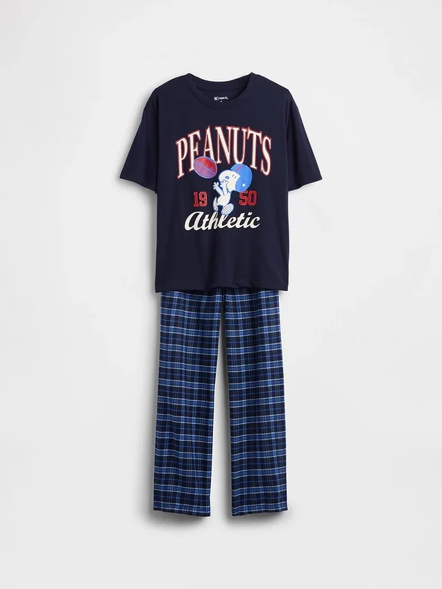 Gerecyclede Snoopy-pyjamaset voor kinderen