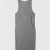 Geribde tanktop (set van 2)