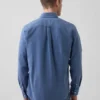 Geruit Oxford-overhemd met knopen