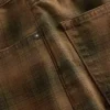 Geruite canvas korte broek
