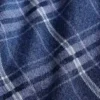 Geruite denim minirok