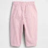 Gestreepte pull-on barrel-Jeans voor Baby & Peuter