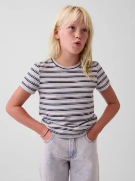 Gestrept T-shirt voor kinderen
