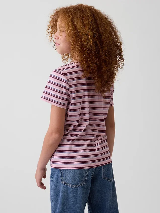 Gestrept T-shirt voor kinderen