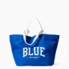 Get Blue canvas draagtas
