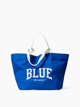 Get Blue canvas draagtas