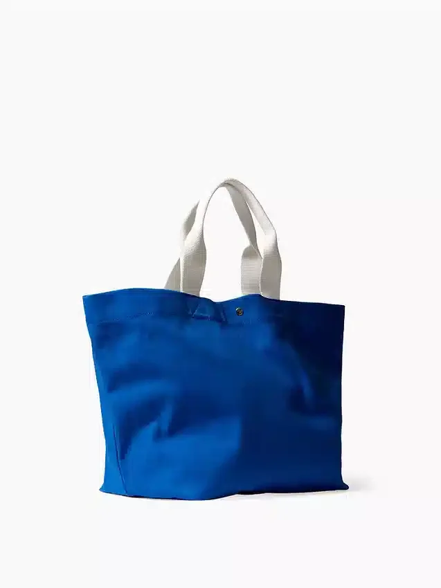 Get Blue canvas draagtas