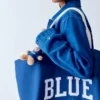 Get Blue canvas draagtas