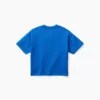 Get Blue kinder-T-shirt met logo in relaxte pasvorm