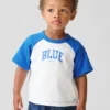 Get Blue Raglan-T-shirt voor Baby & Peuter