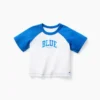 Get Blue Raglan-T-shirt voor Baby & Peuter
