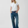 Get Blue T-shirt met relaxte pasvorm