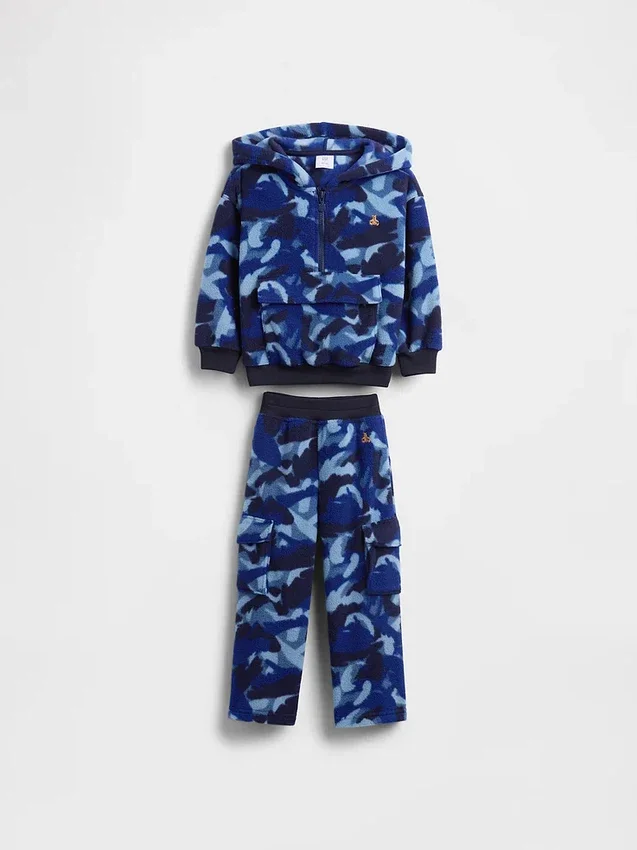Gezellige hoodie-outfitset voor Baby & Peuter
