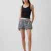 Gingham Easy Bubble-korte broek