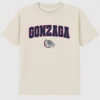 Gonzaga University Arch Logo donkere afbeelding T-shirt