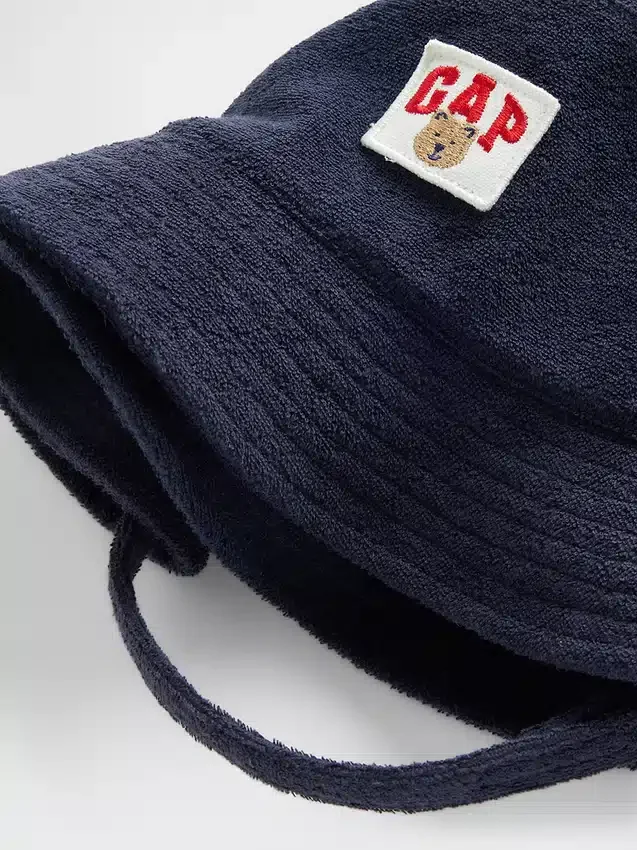 Handdoek van badstof met Brannan Bear-logo voor Baby & Peuter
