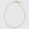 Hart Bezel-tennisketting