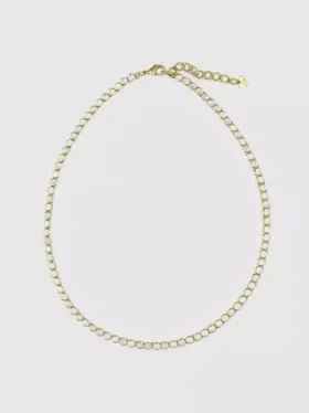 Hart Bezel-tennisketting