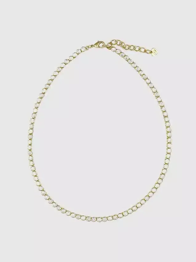 Hart Bezel-tennisketting