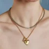 Hart Bezel-tennisketting