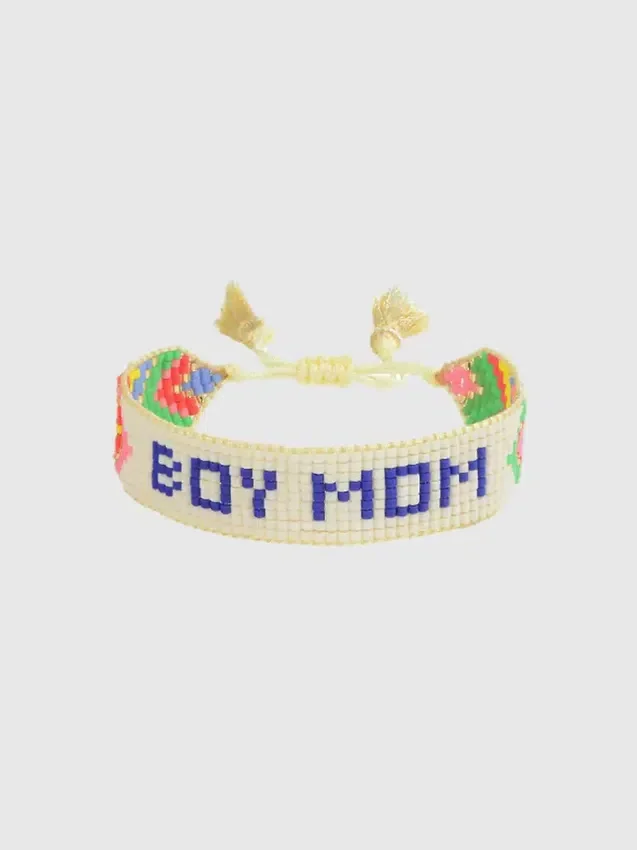 Hart Boy Mom kralenarmband
