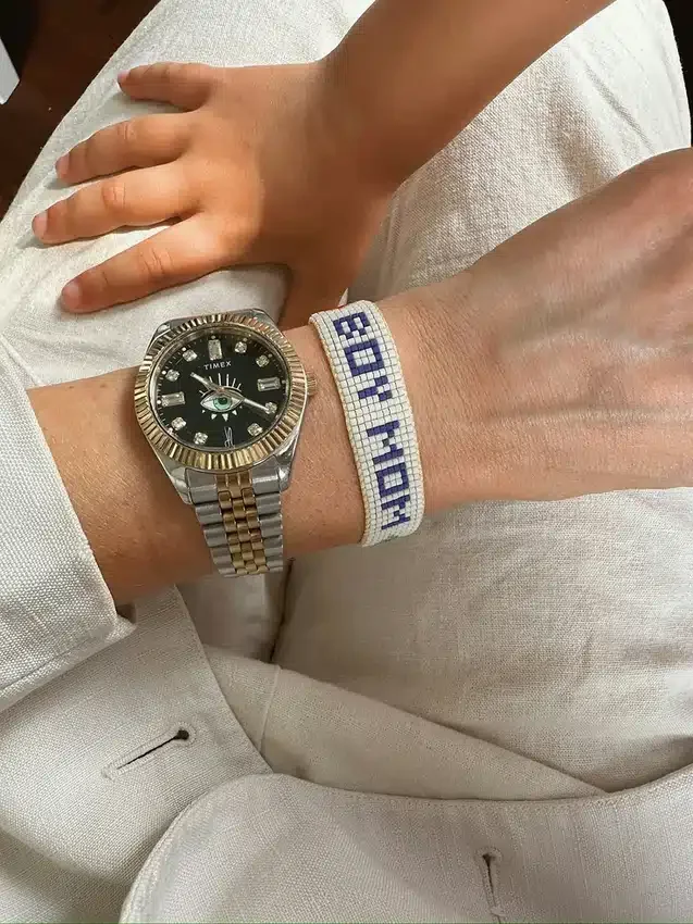 Hart Boy Mom kralenarmband