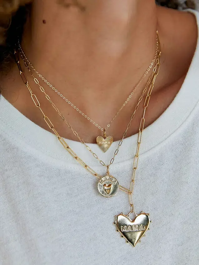 Hart Dainty Heart Mama-ketting