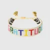 Hart Rainbow Dankbaarheid-kralenarmband