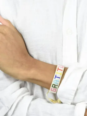 Hart Rainbow Dankbaarheid-kralenarmband