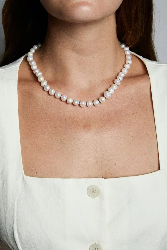 Hartvormige parelketting